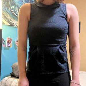 Collared Tank Top